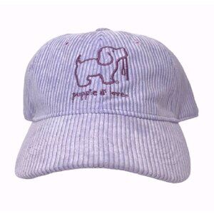 Puppie Love Dog Lavender Purple Corduroy Cap Hat NEW Fast Ship